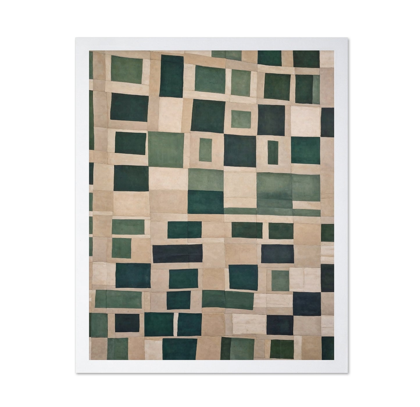 Green Tile Mosaic
