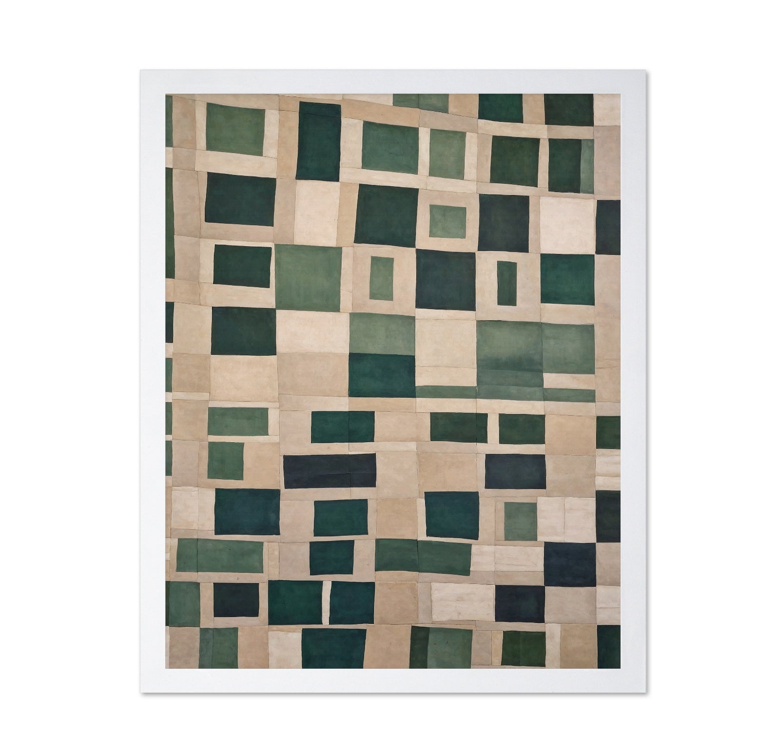 Green Tile Mosaic