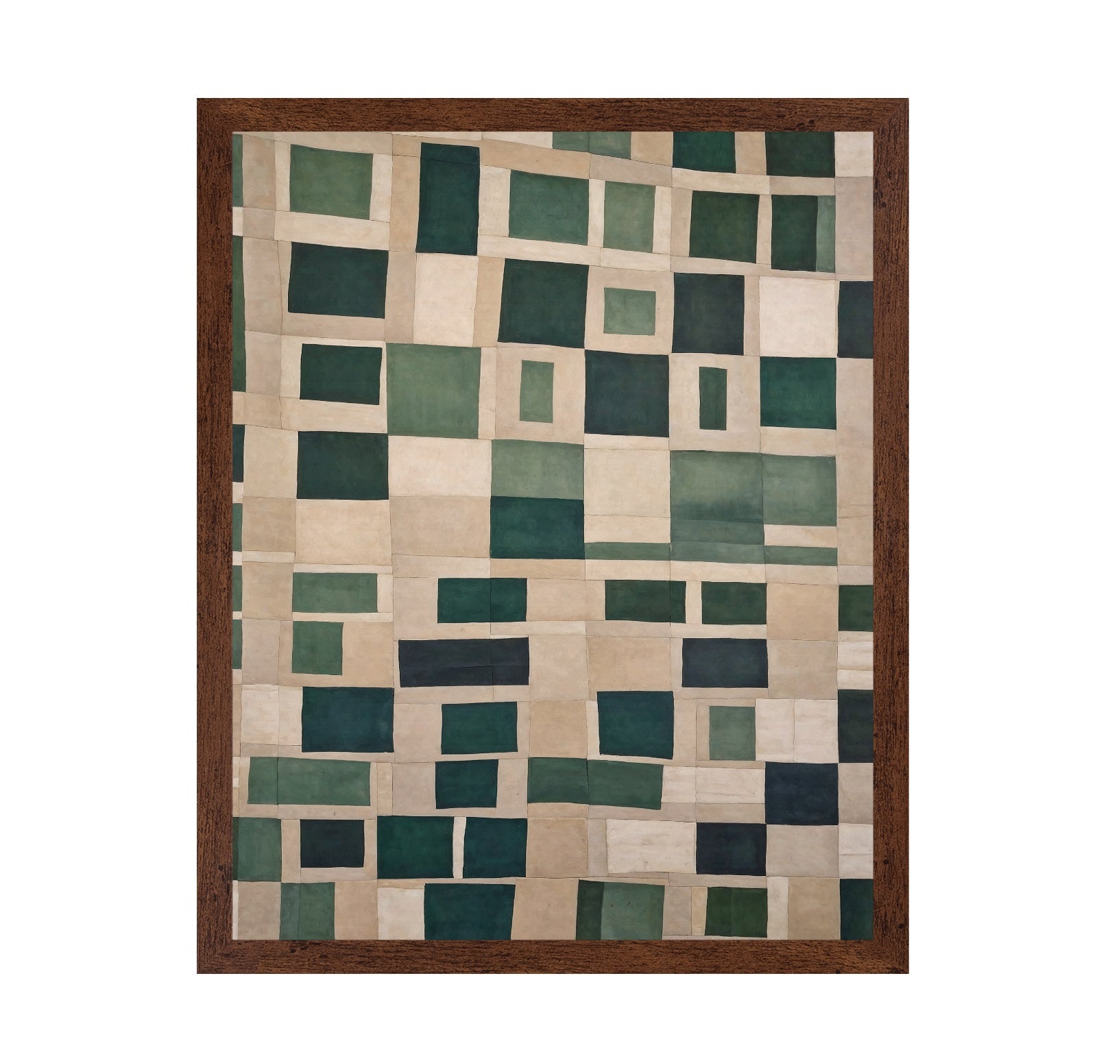 Green Tile Mosaic