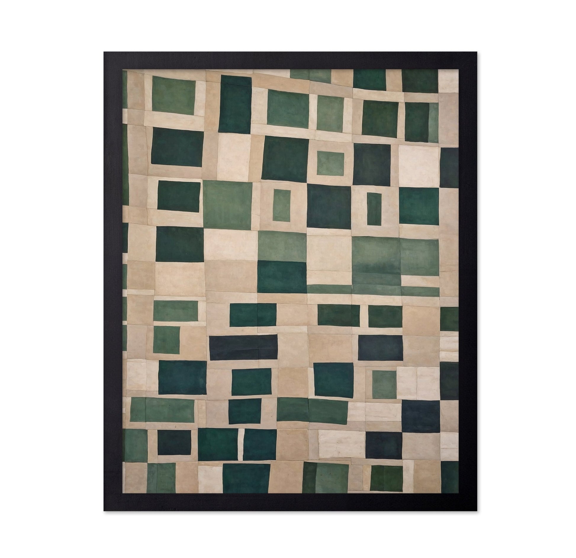Green Tile Mosaic