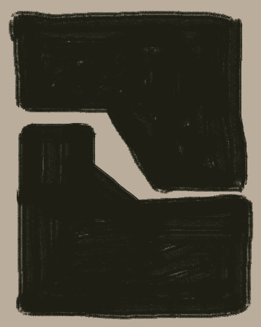Bold Black Geometry