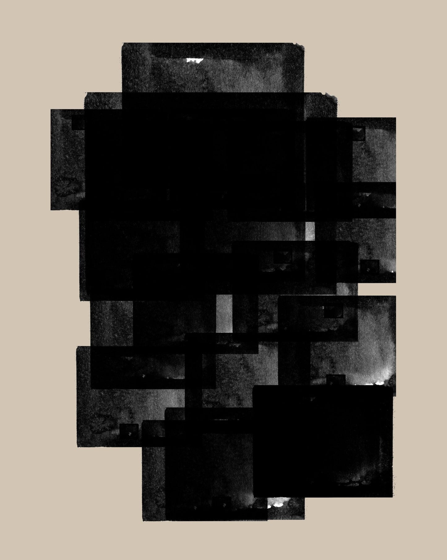 Dark Layered Blocks