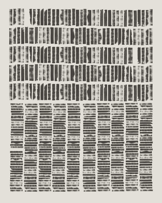 Rhythmic Stripe Pattern
