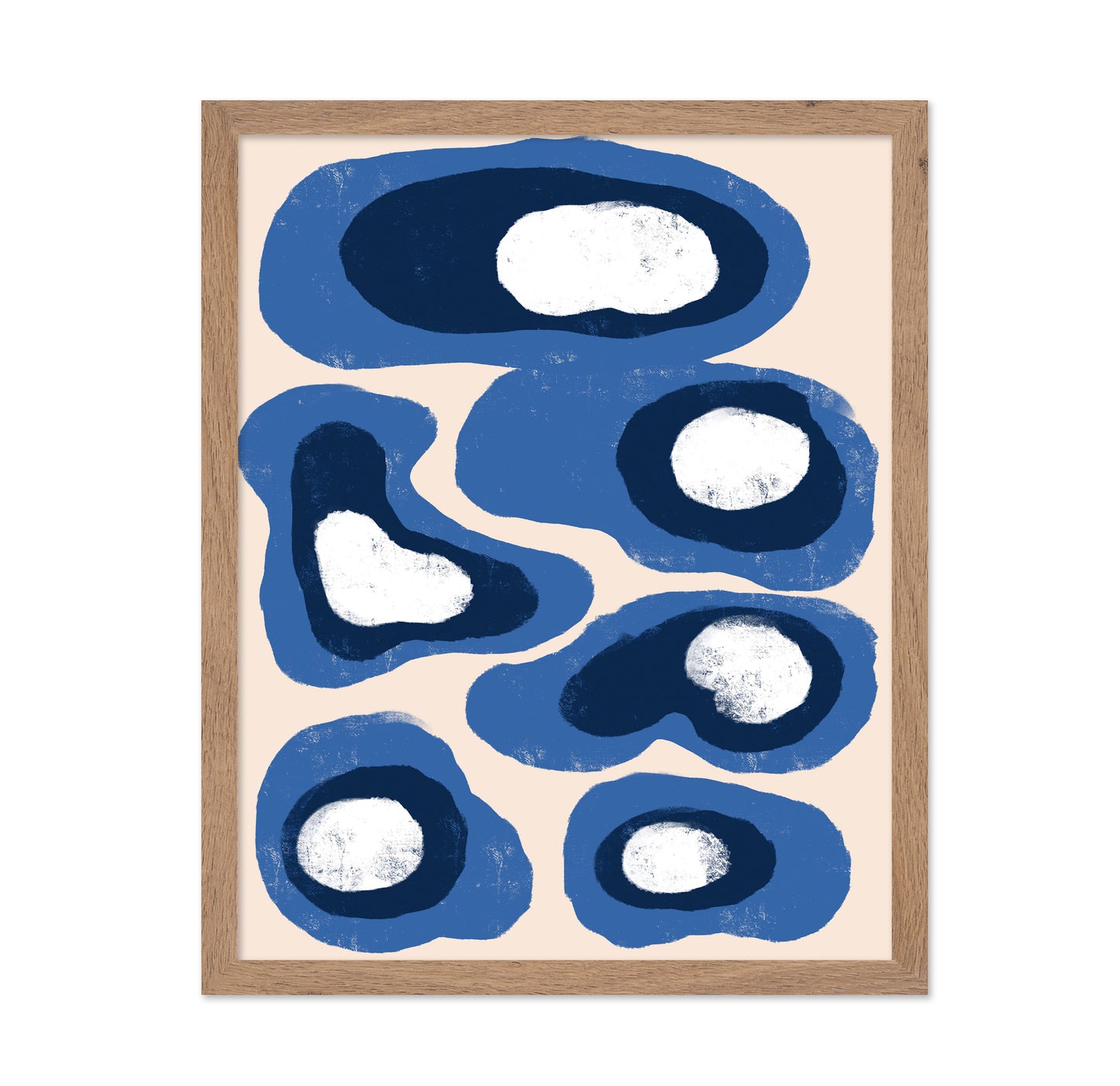 Blue Organic Forms