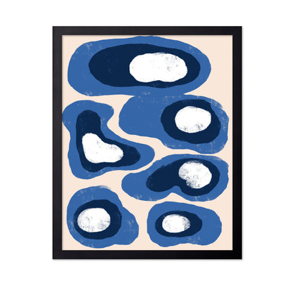 Blue Organic Forms