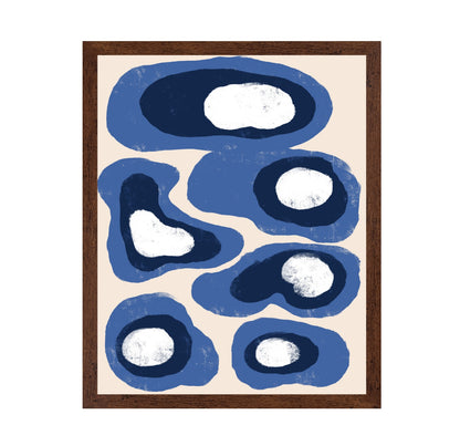 Blue Organic Forms