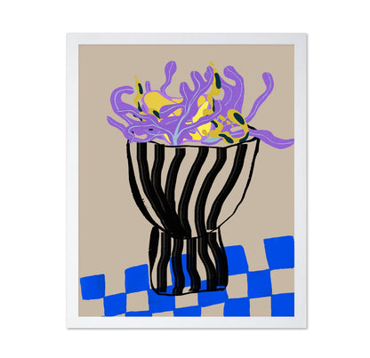 Abstract Floral Vase No2