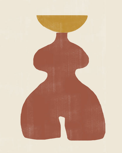 Terracotta Form Figure