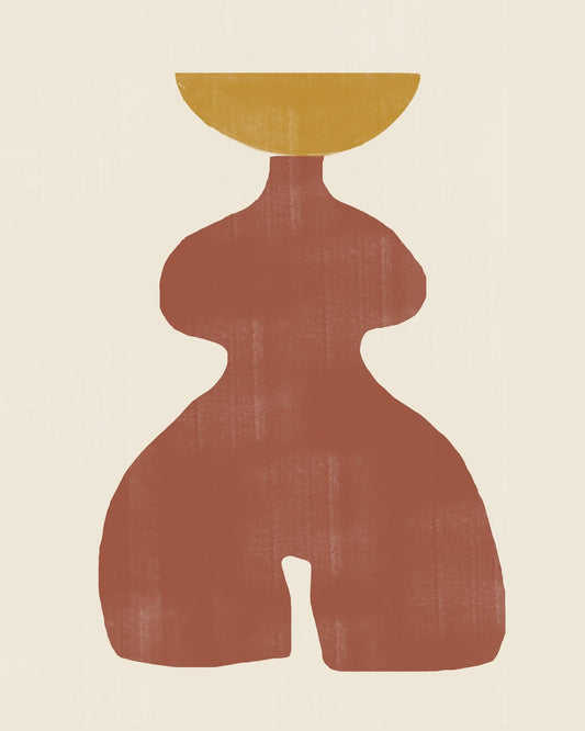 Terracotta Form Figure