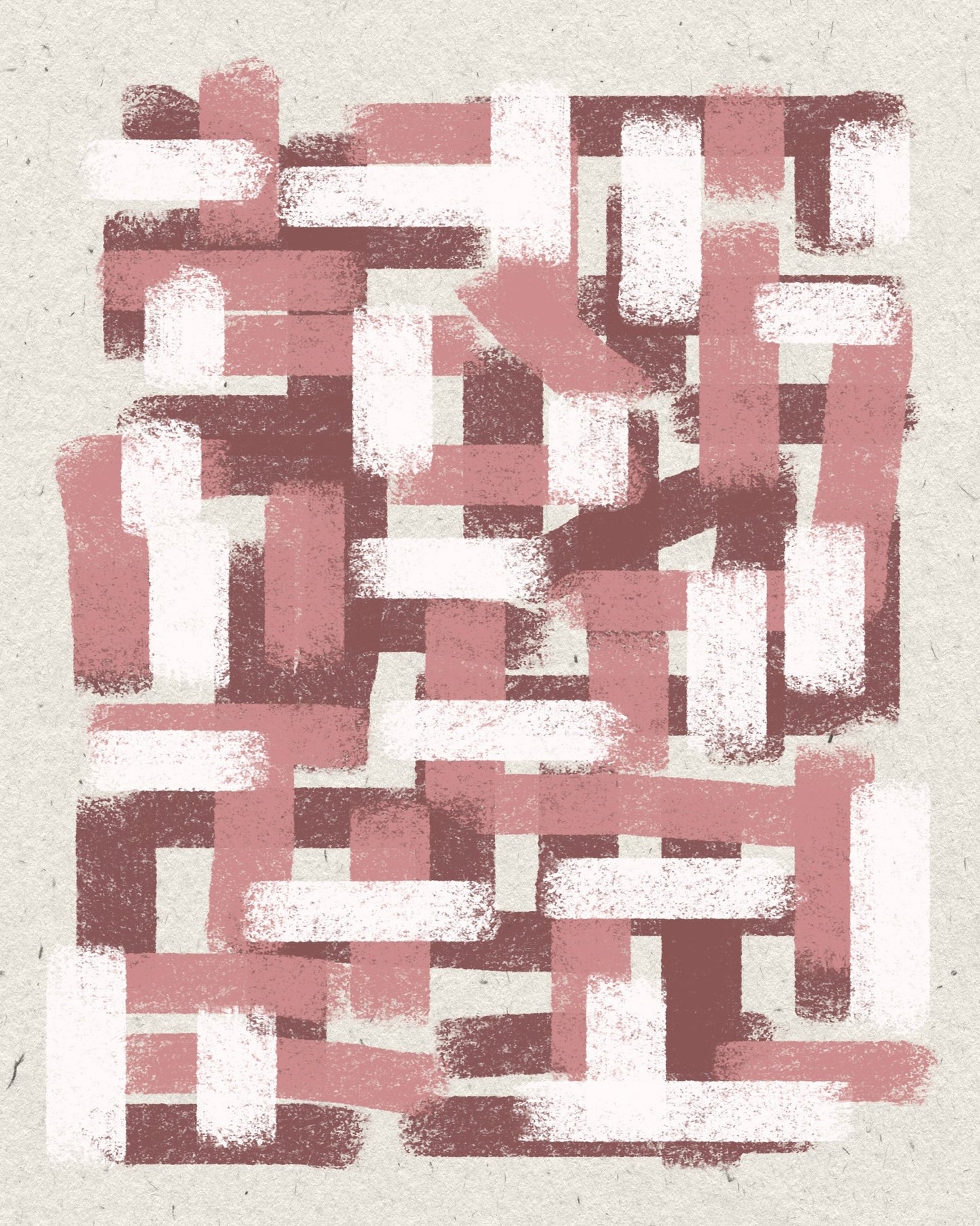 Blush Grid Layers