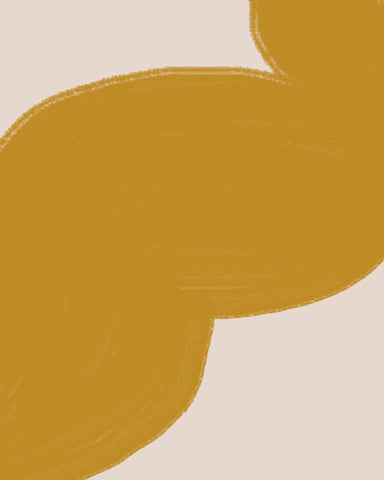 Golden Organic Shape