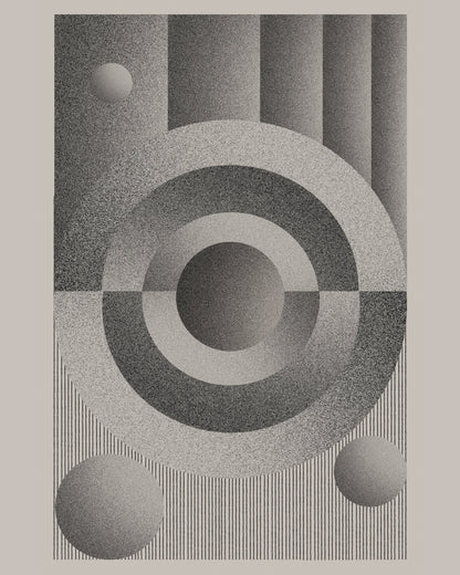 Monochrome Circle Balance