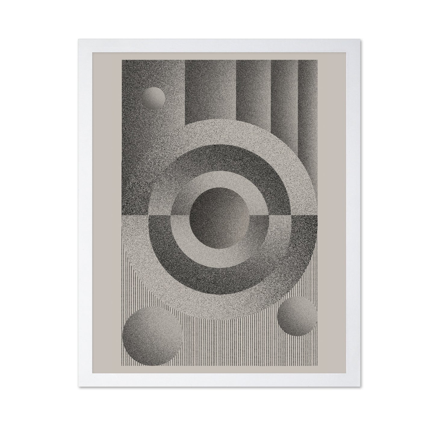 Monochrome Circle Balance