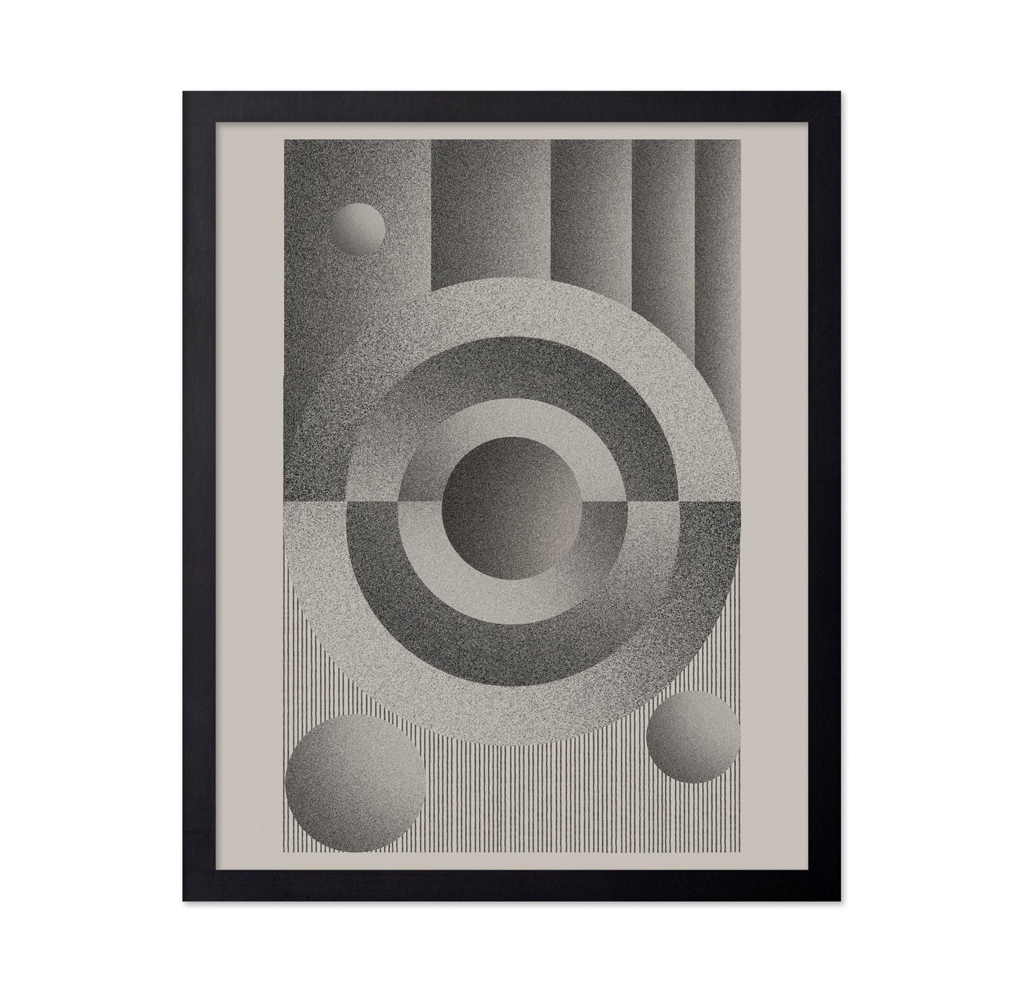 Monochrome Circle Balance