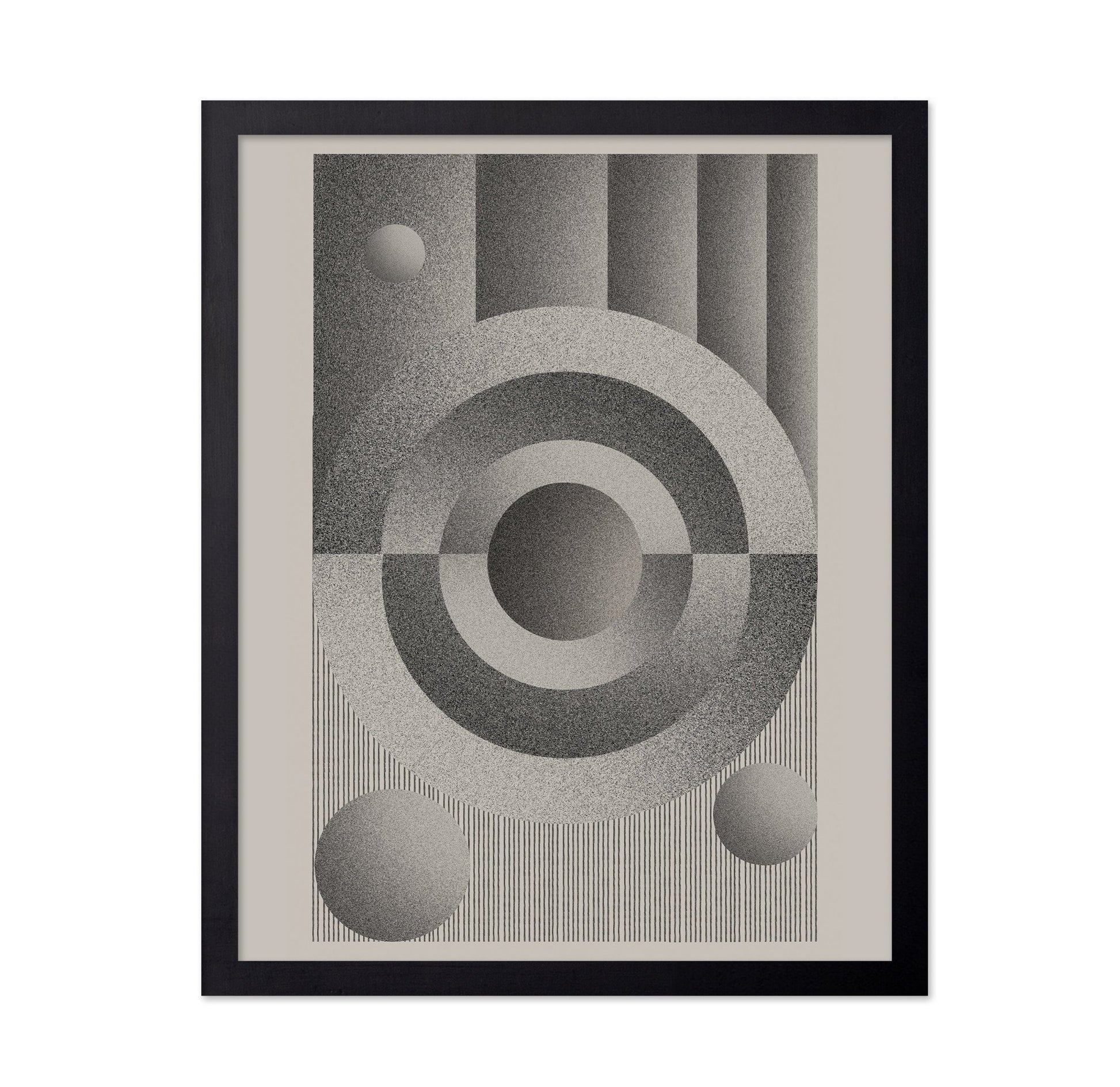 Monochrome Circle Balance