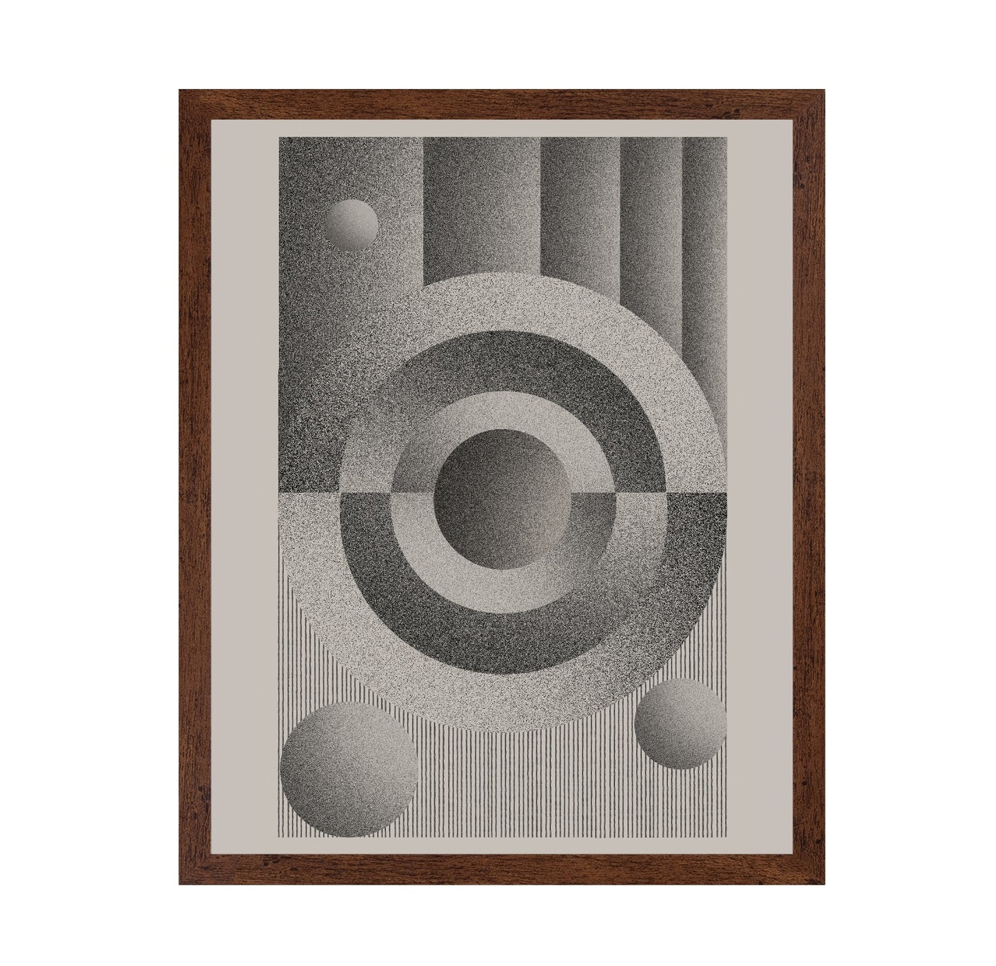 Monochrome Circle Balance