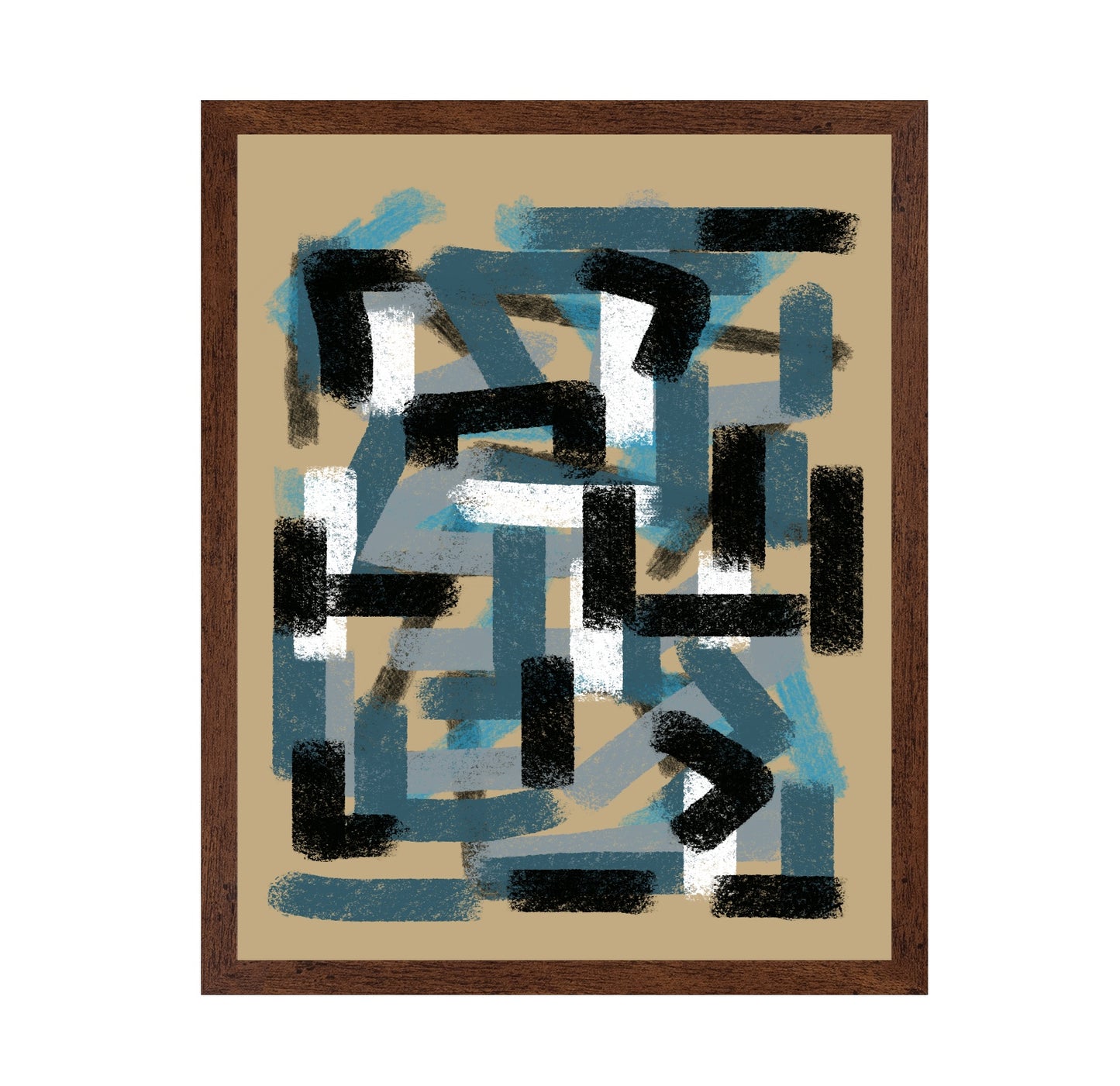 Layered Brush Chaos