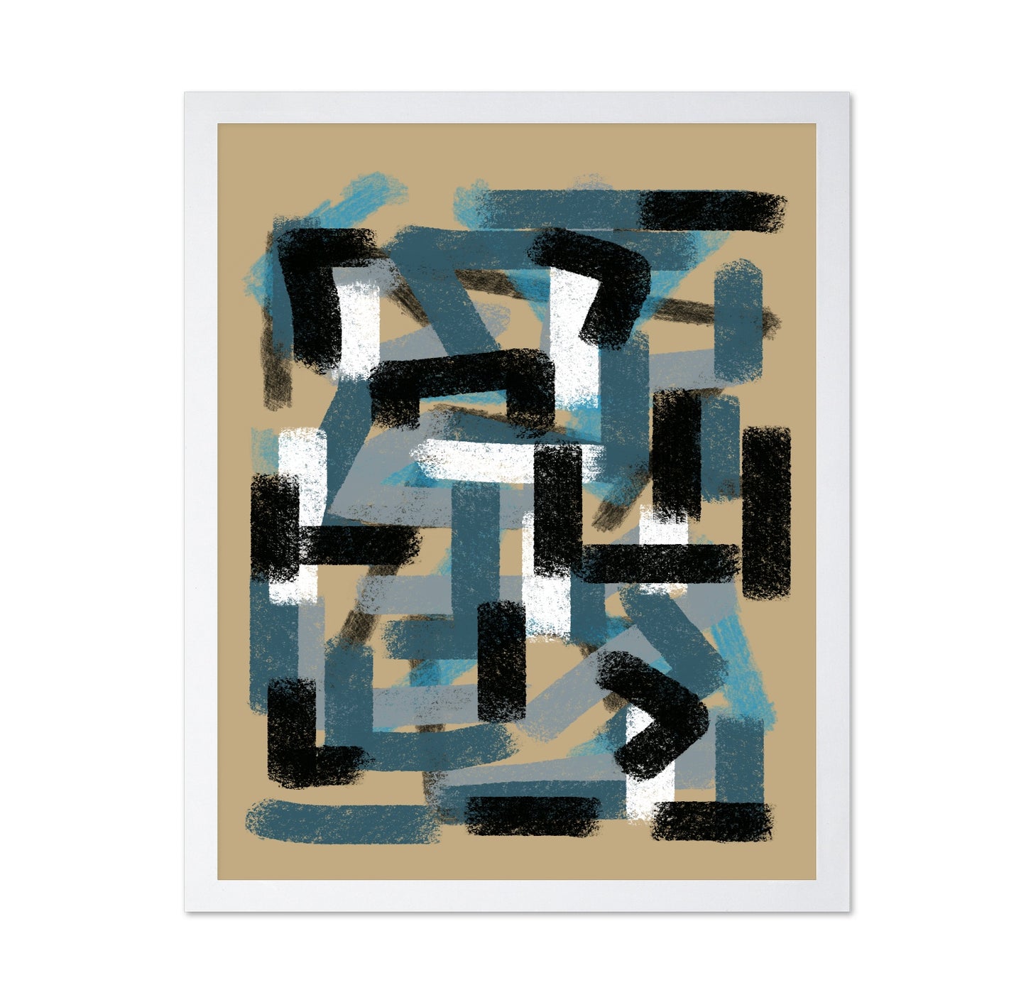 Layered Brush Chaos