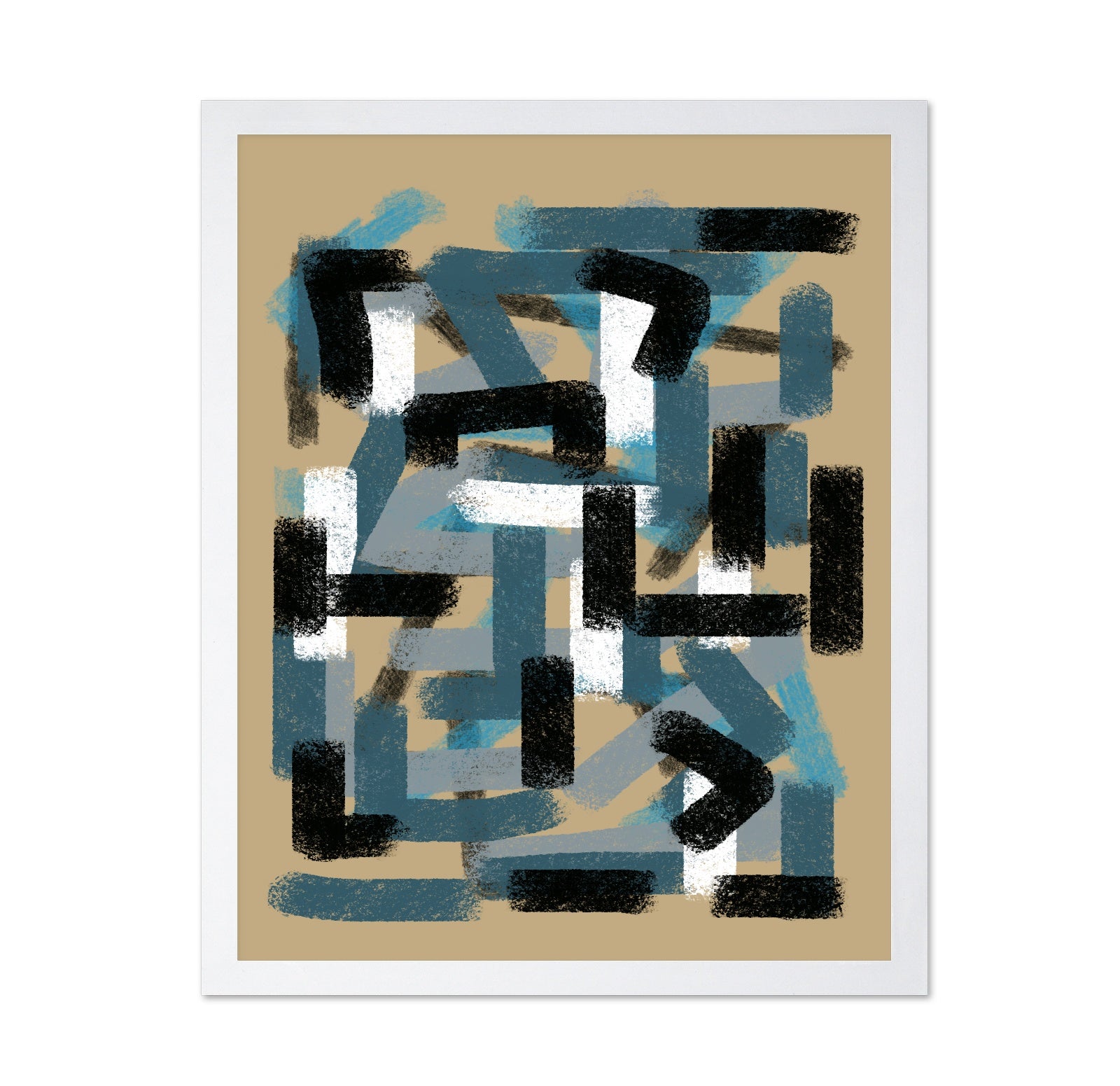 Layered Brush Chaos