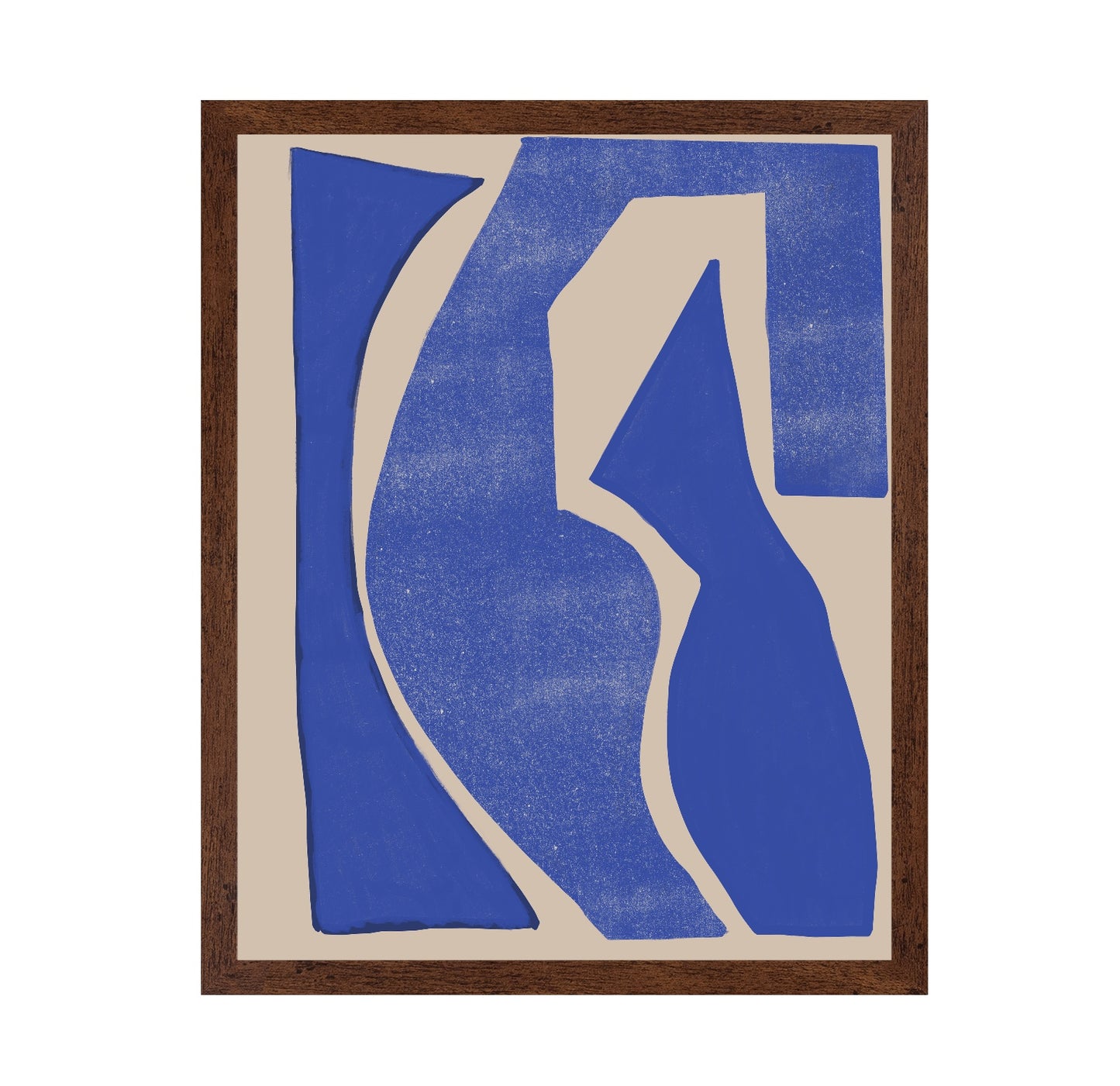 Blue Abstract Flow No1