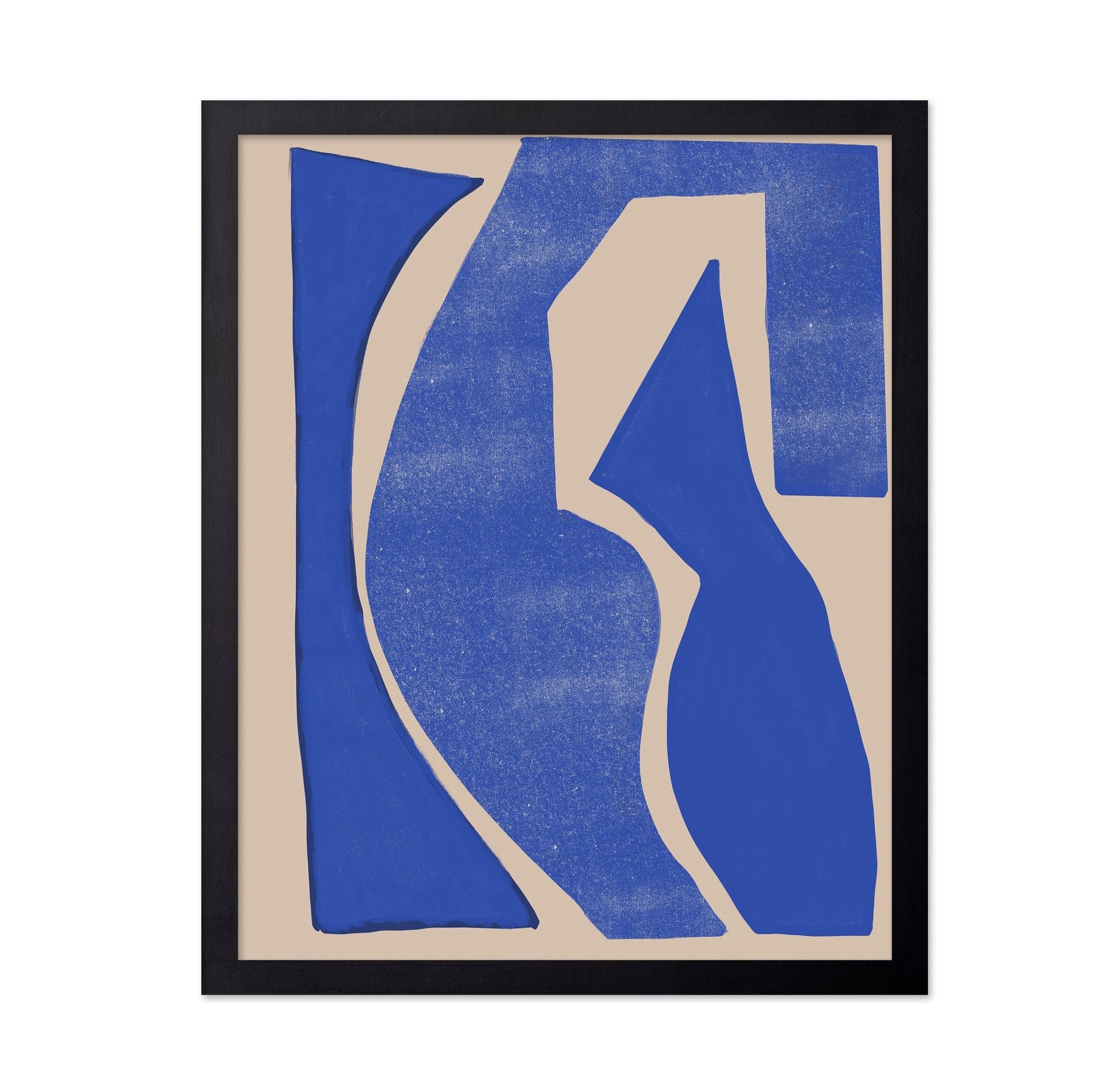 Blue Abstract Flow No1
