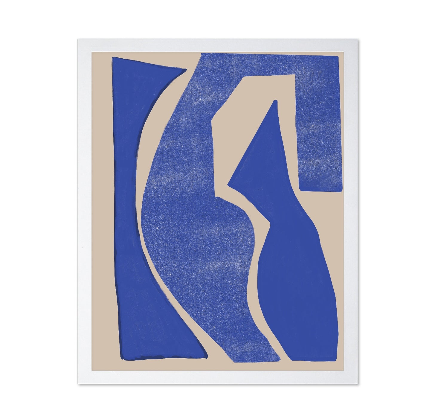 Blue Abstract Flow No1