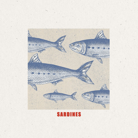 Vintage Sardine Illustration