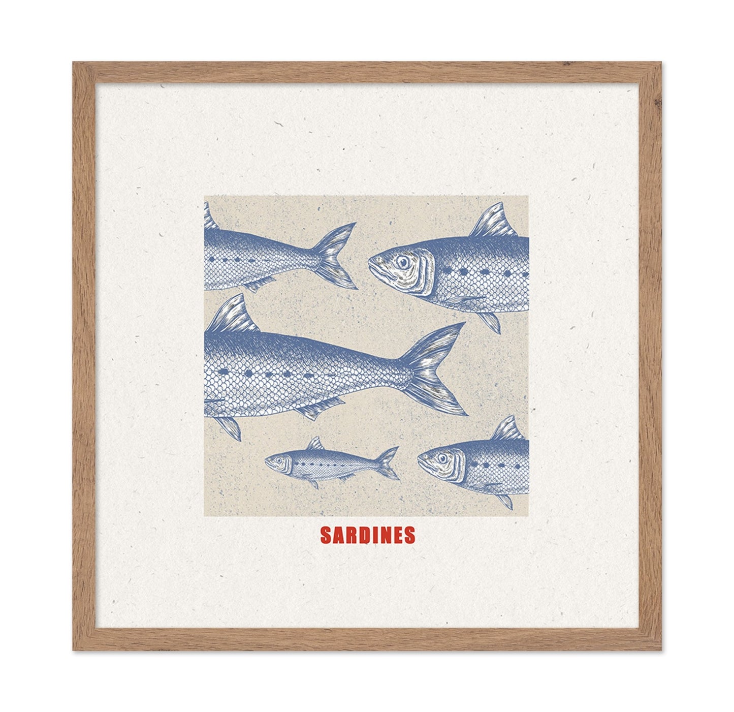 Vintage Sardine Illustration