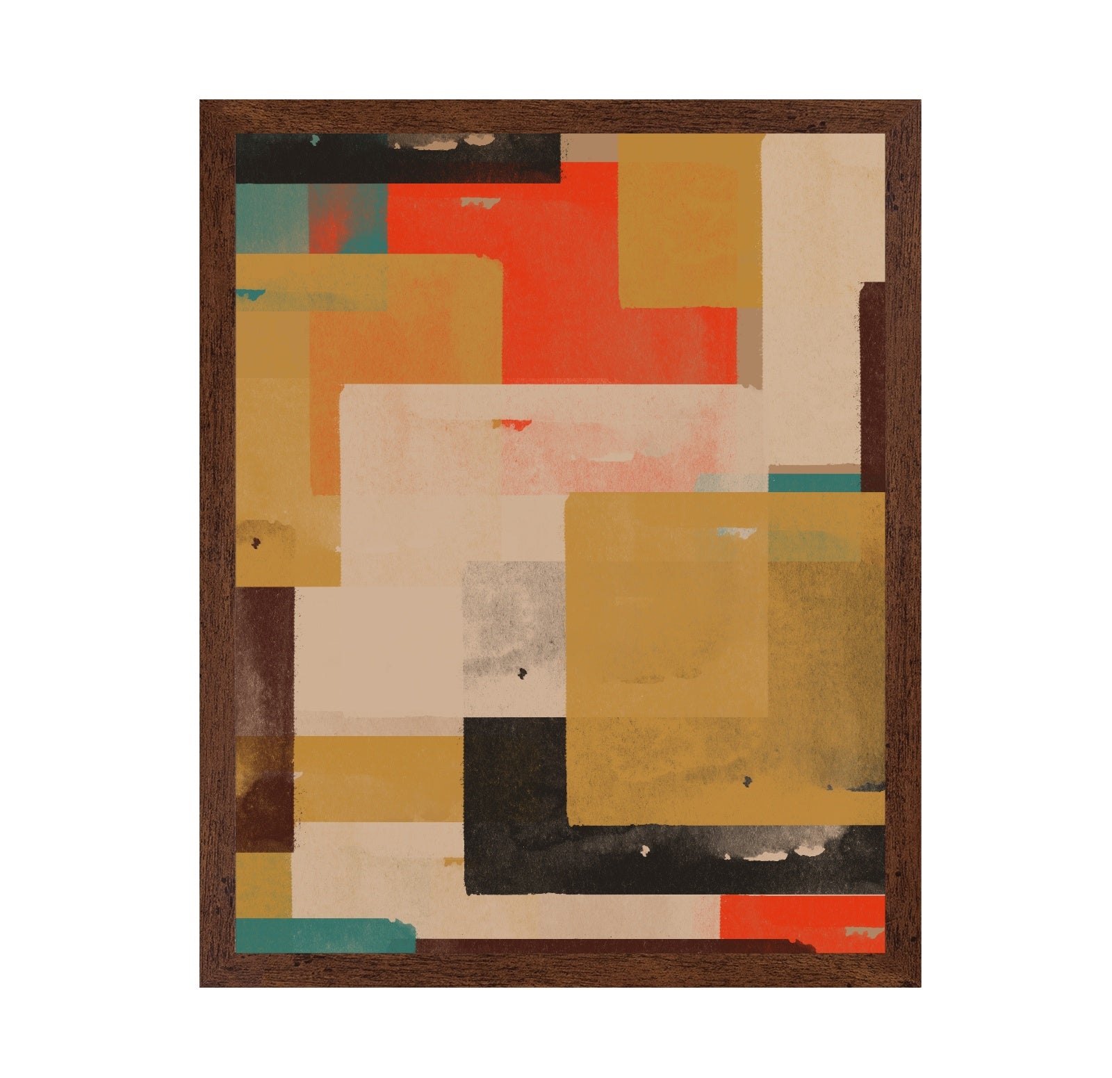 Warm Geometric Abstract