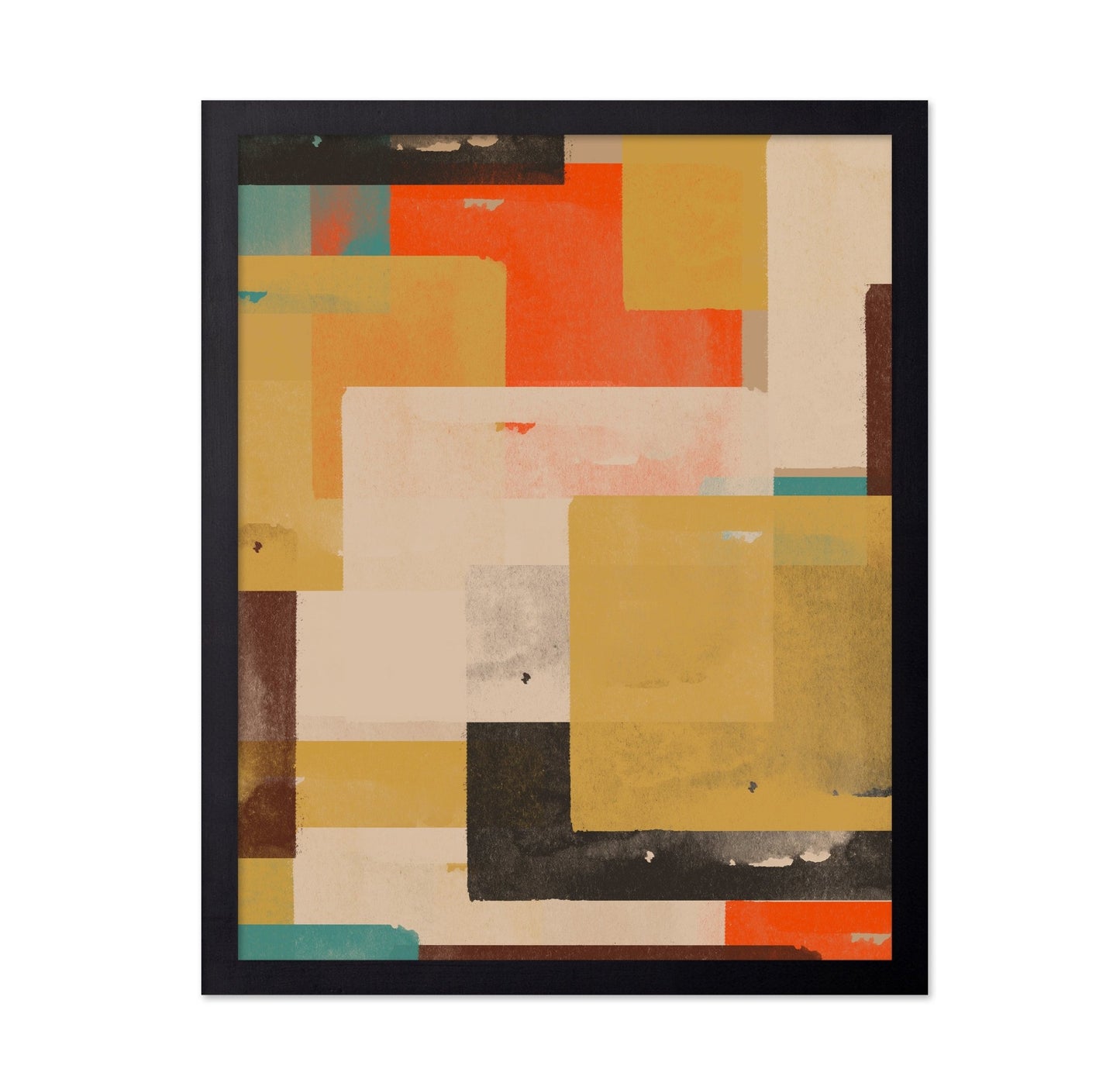 Warm Geometric Abstract