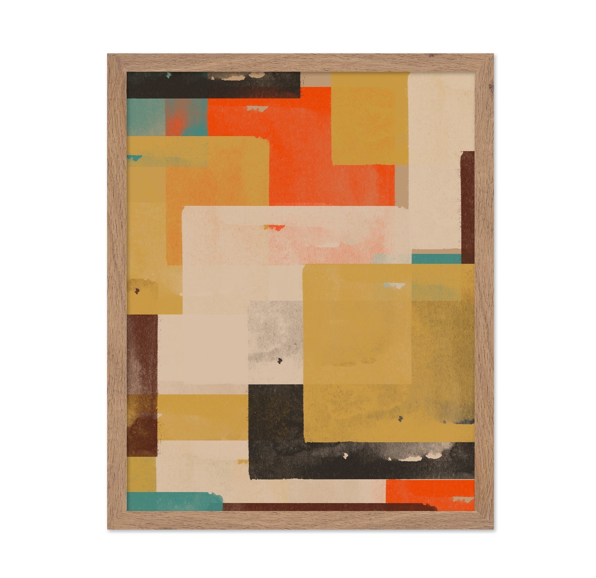 Warm Geometric Abstract