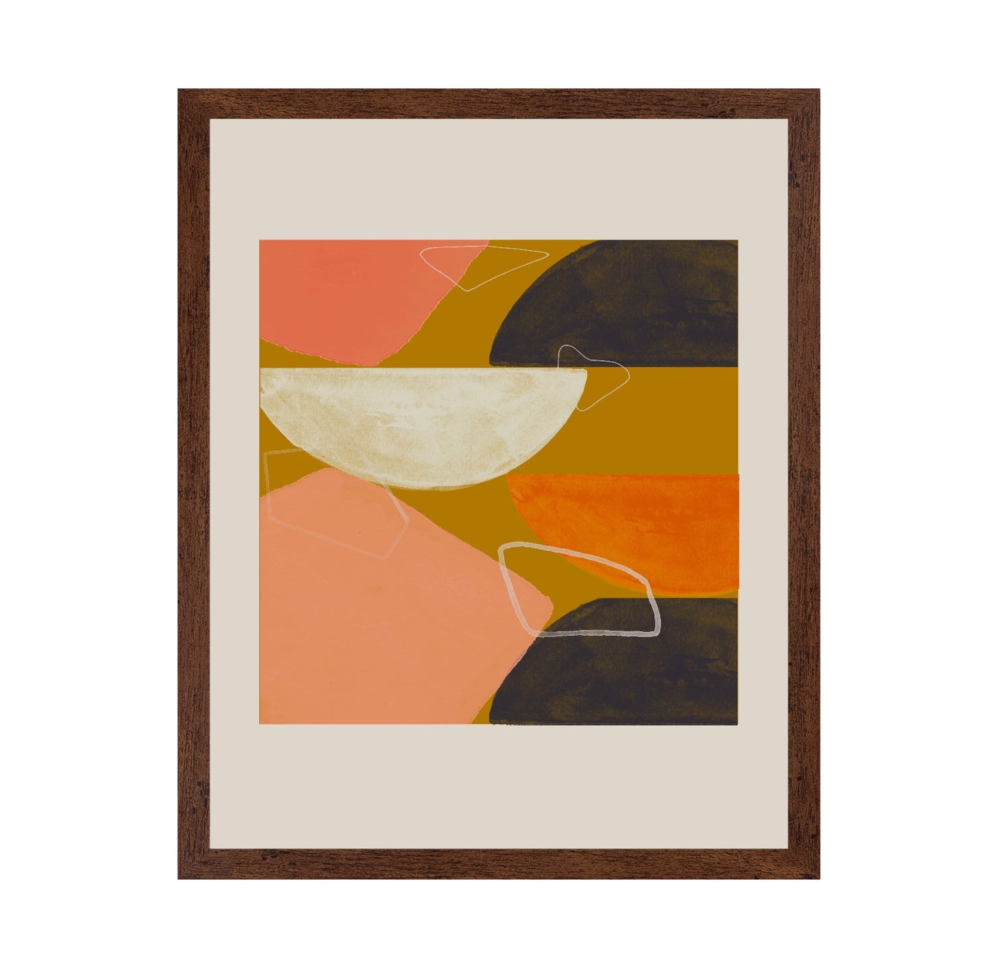 Warm Shape Abstract