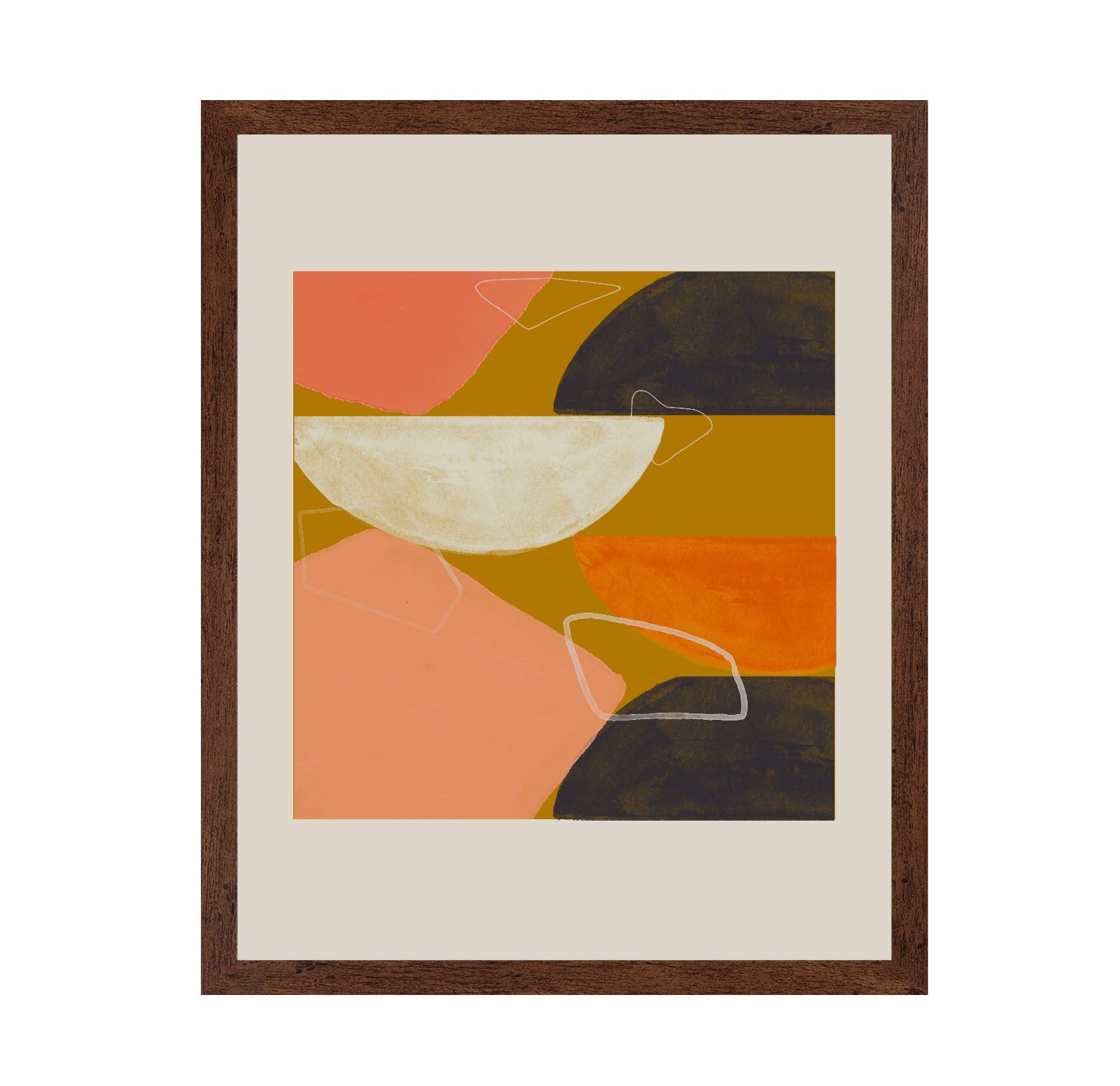 Warm Shape Abstract