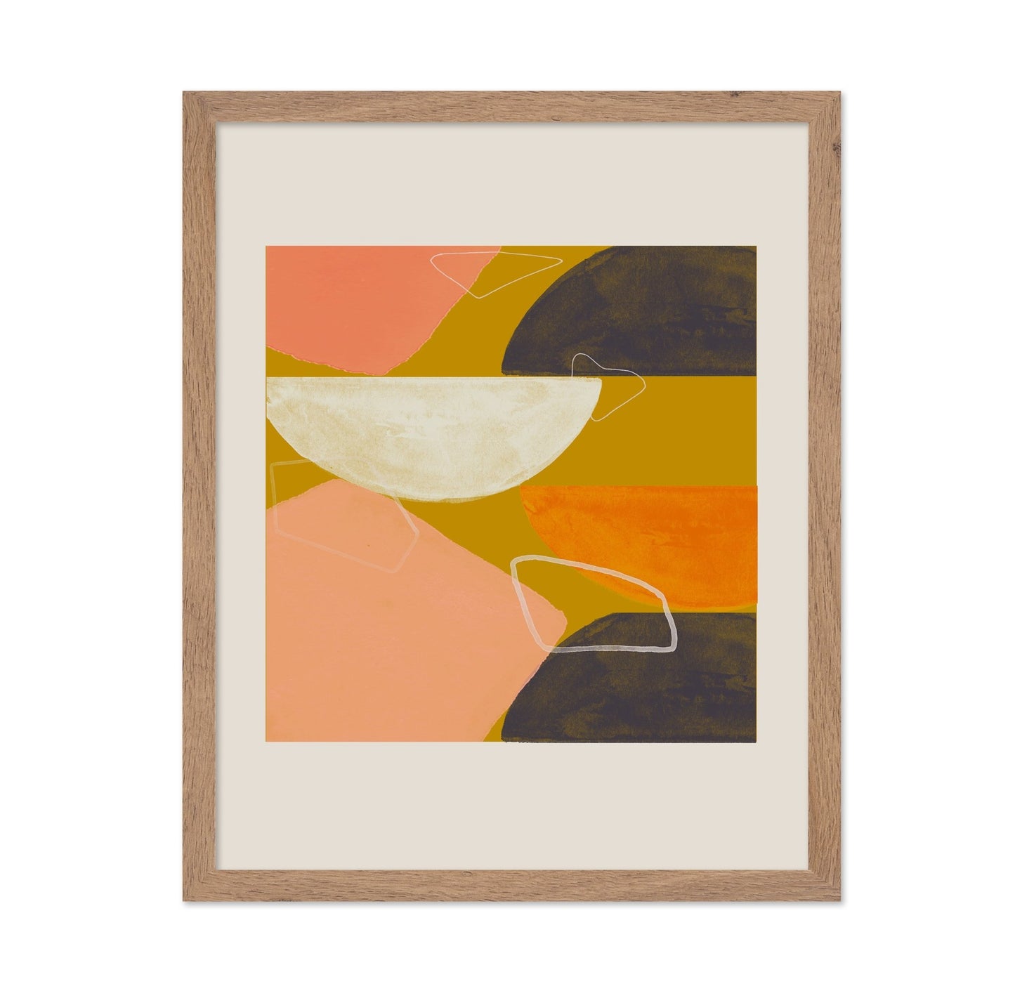 Warm Shape Abstract