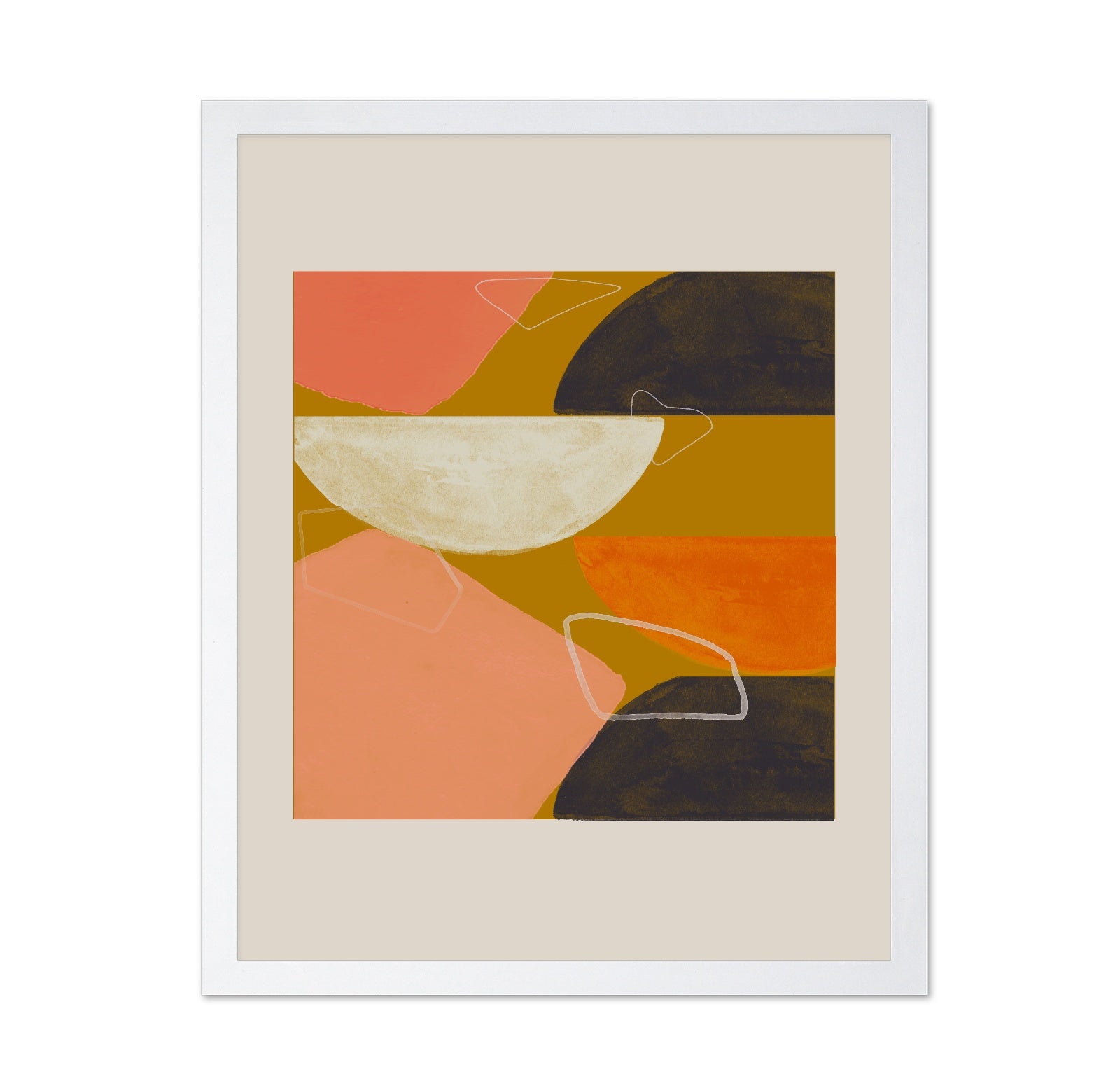 Warm Shape Abstract