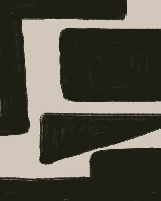 Bold Black Blocks No1