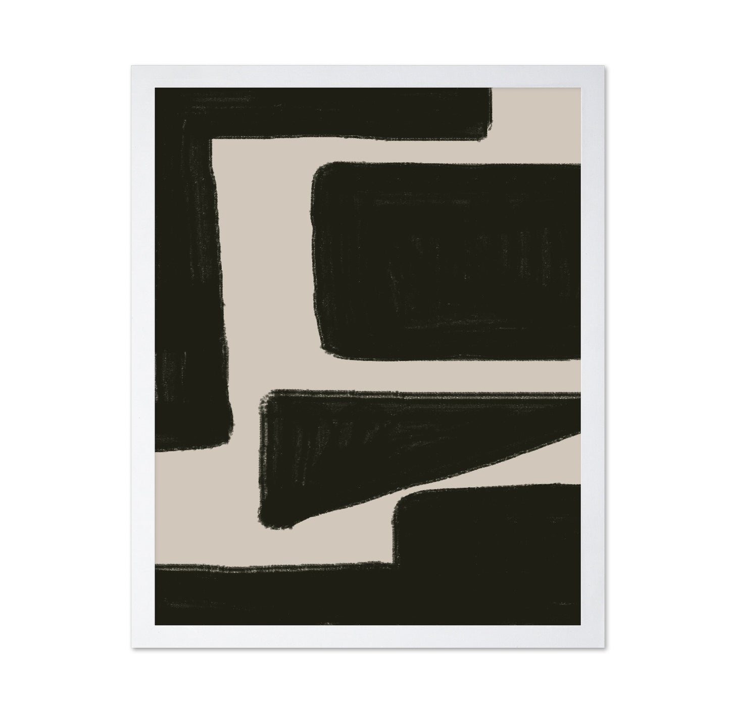 Bold Black Blocks No1