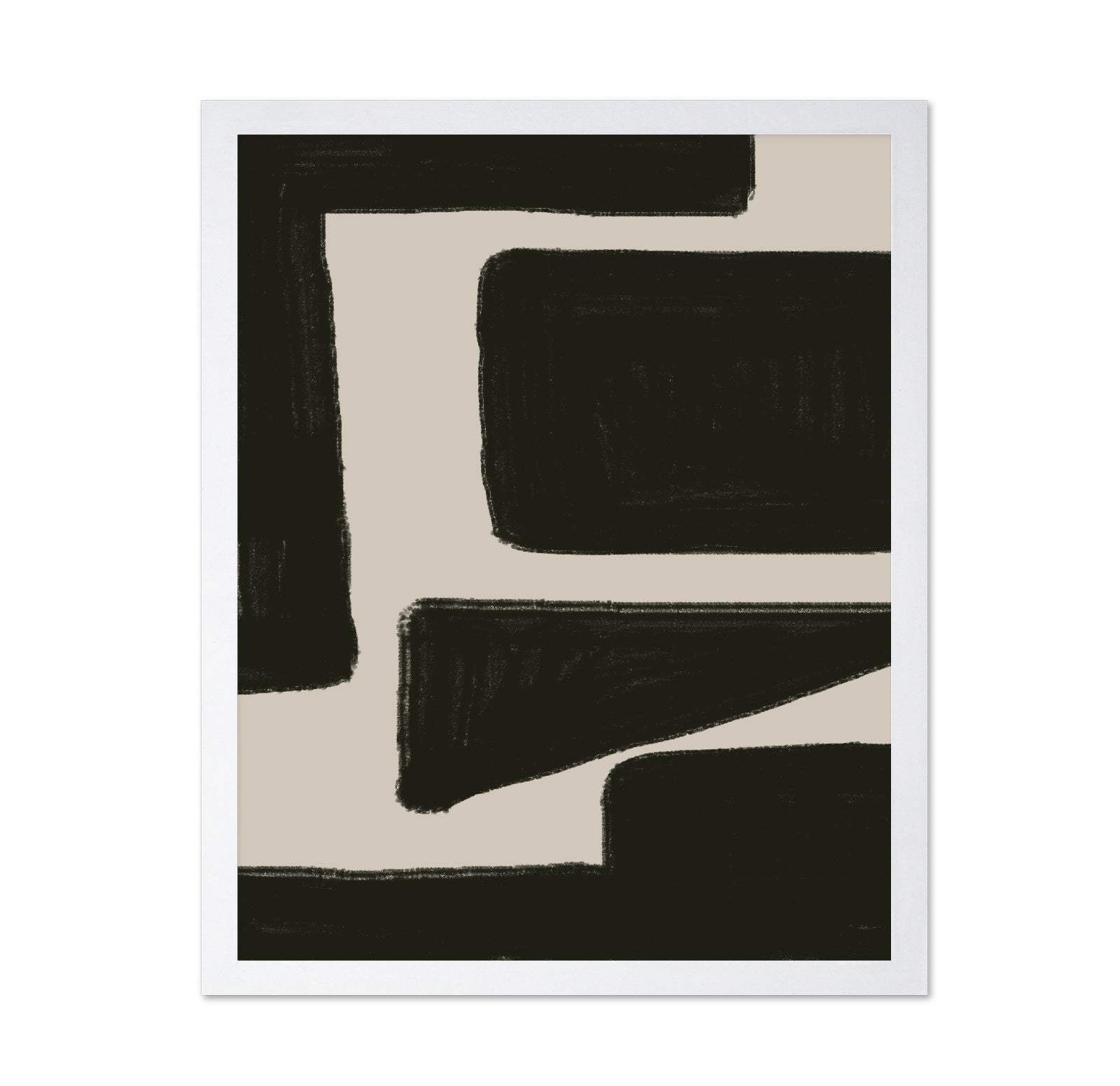 Bold Black Blocks No1