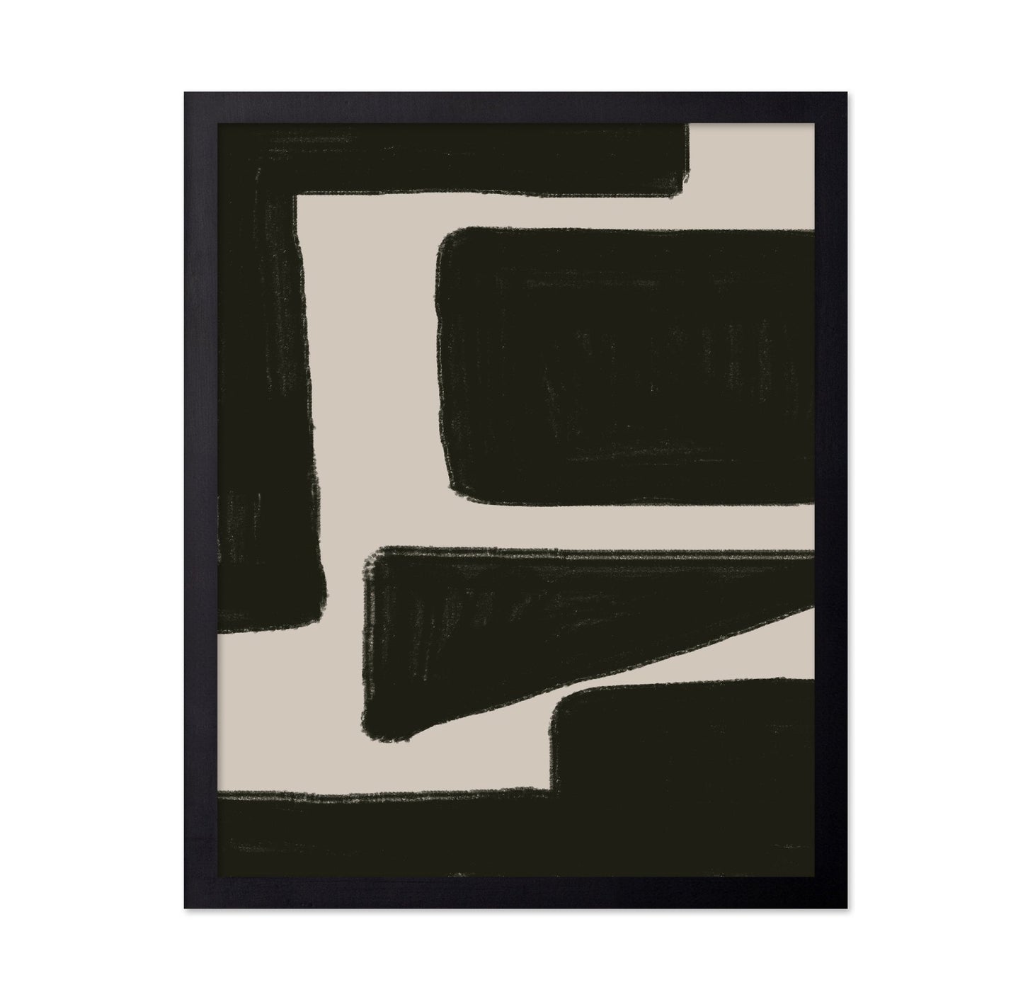 Bold Black Blocks No1