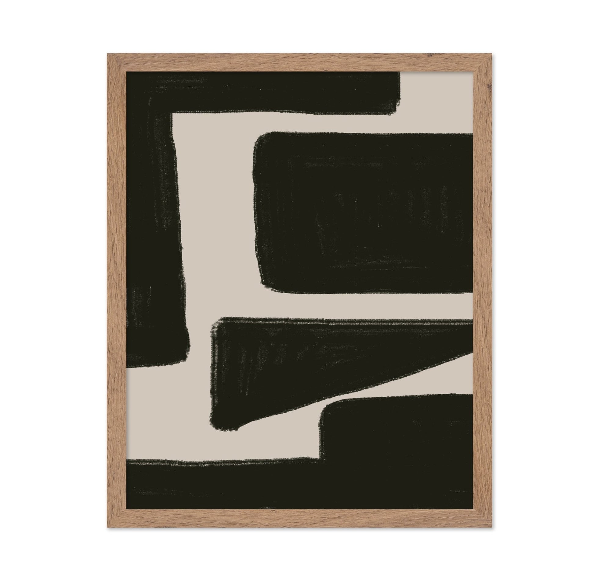 Bold Black Blocks No1