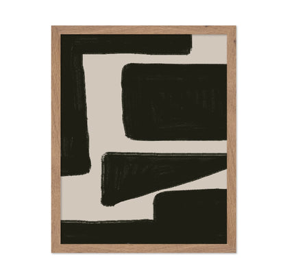 Bold Black Blocks No1