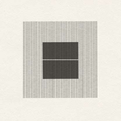 Striped Center Square