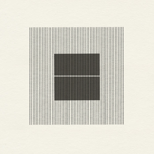 Striped Center Square