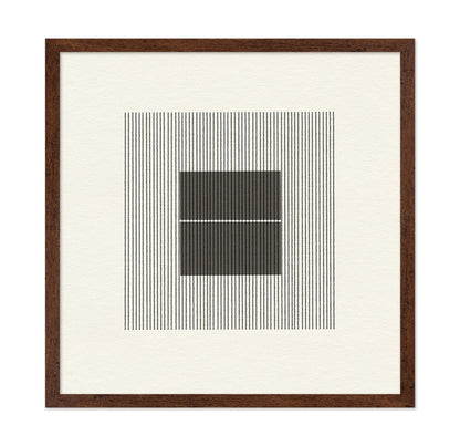 Striped Center Square