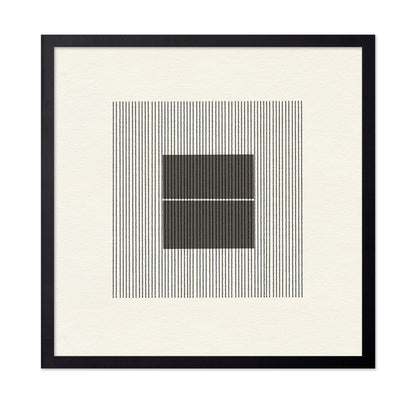 Striped Center Square