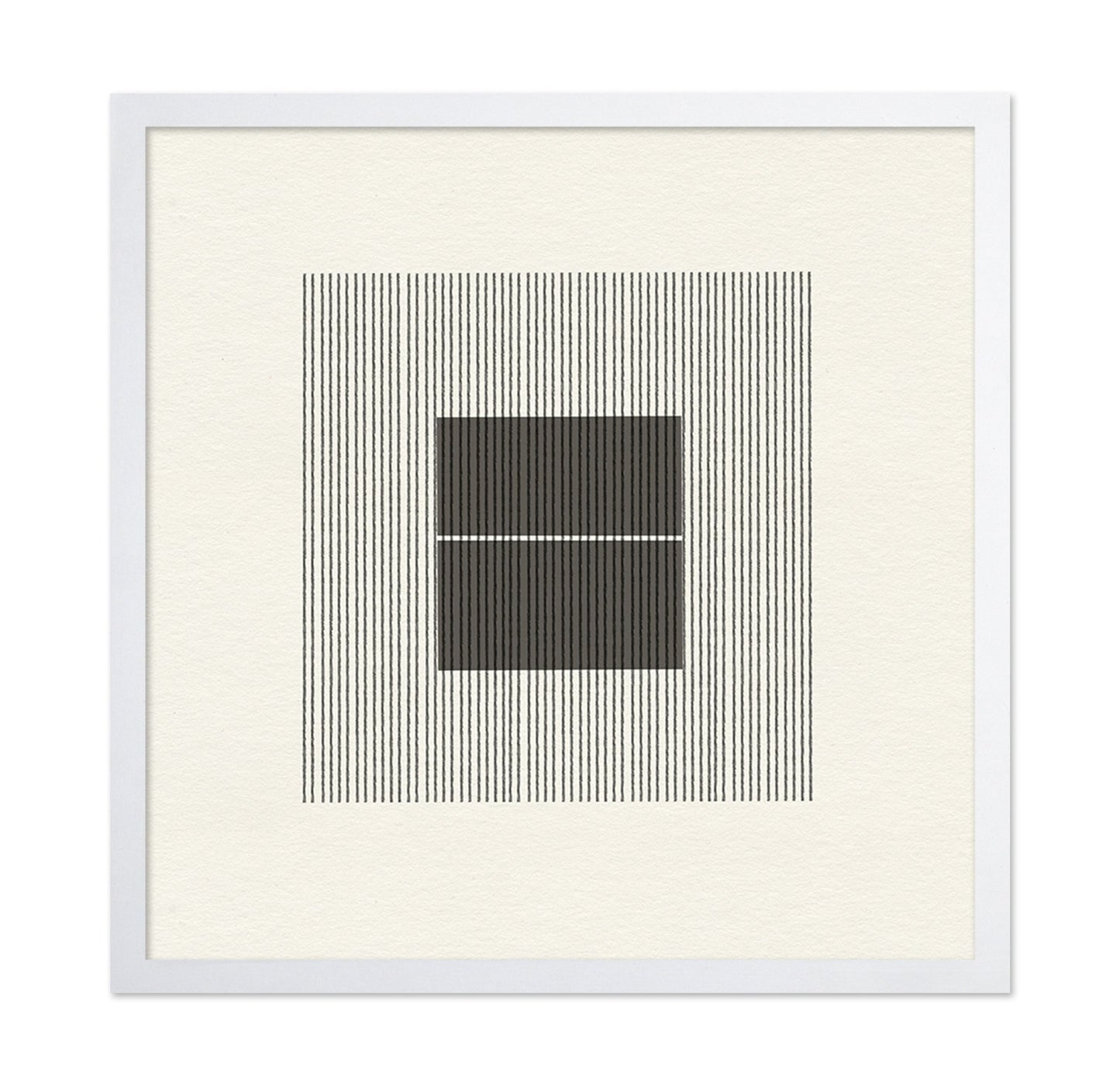 Striped Center Square