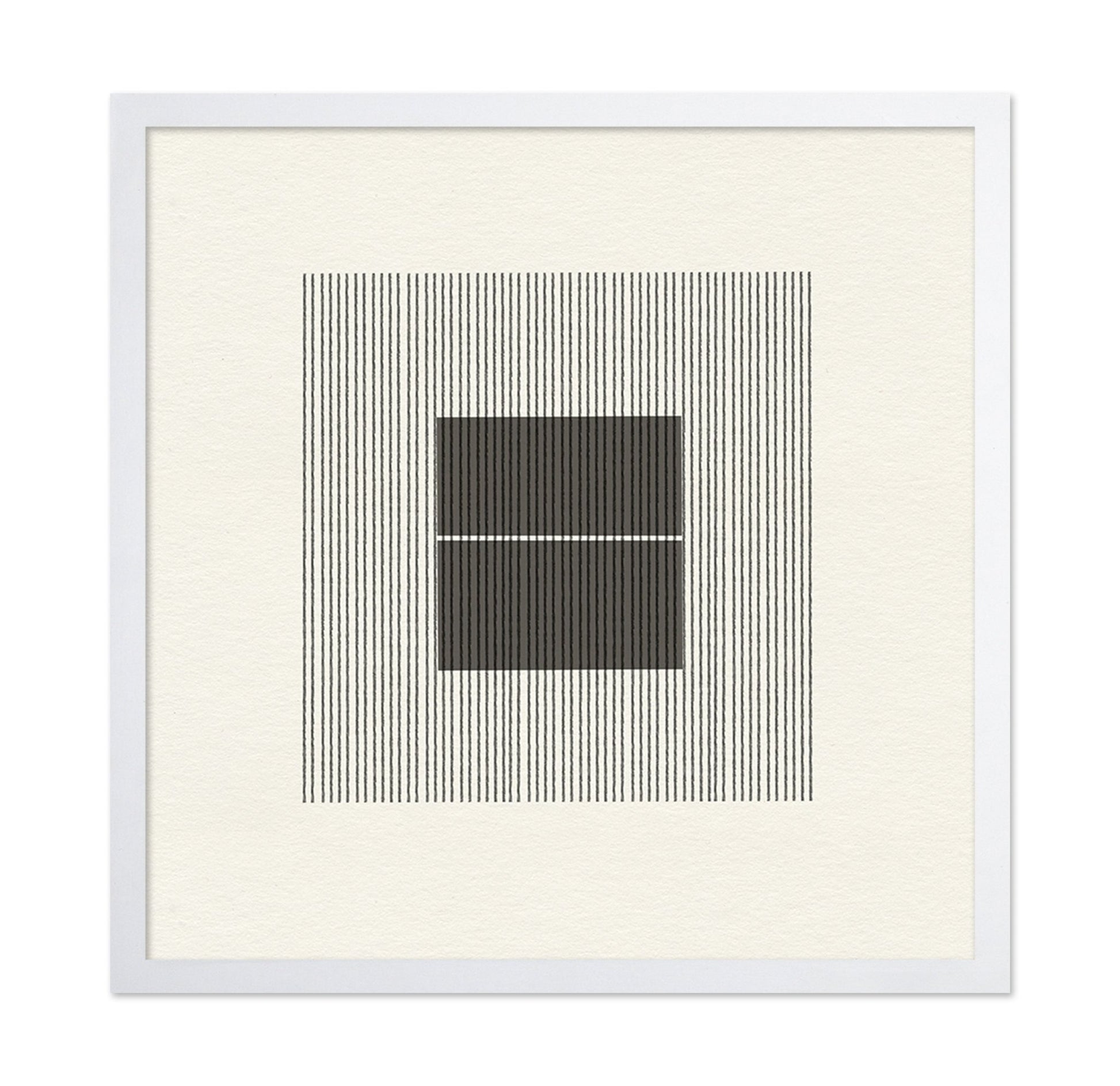 Striped Center Square