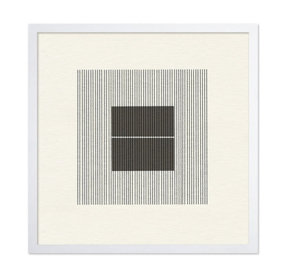 Striped Center Square