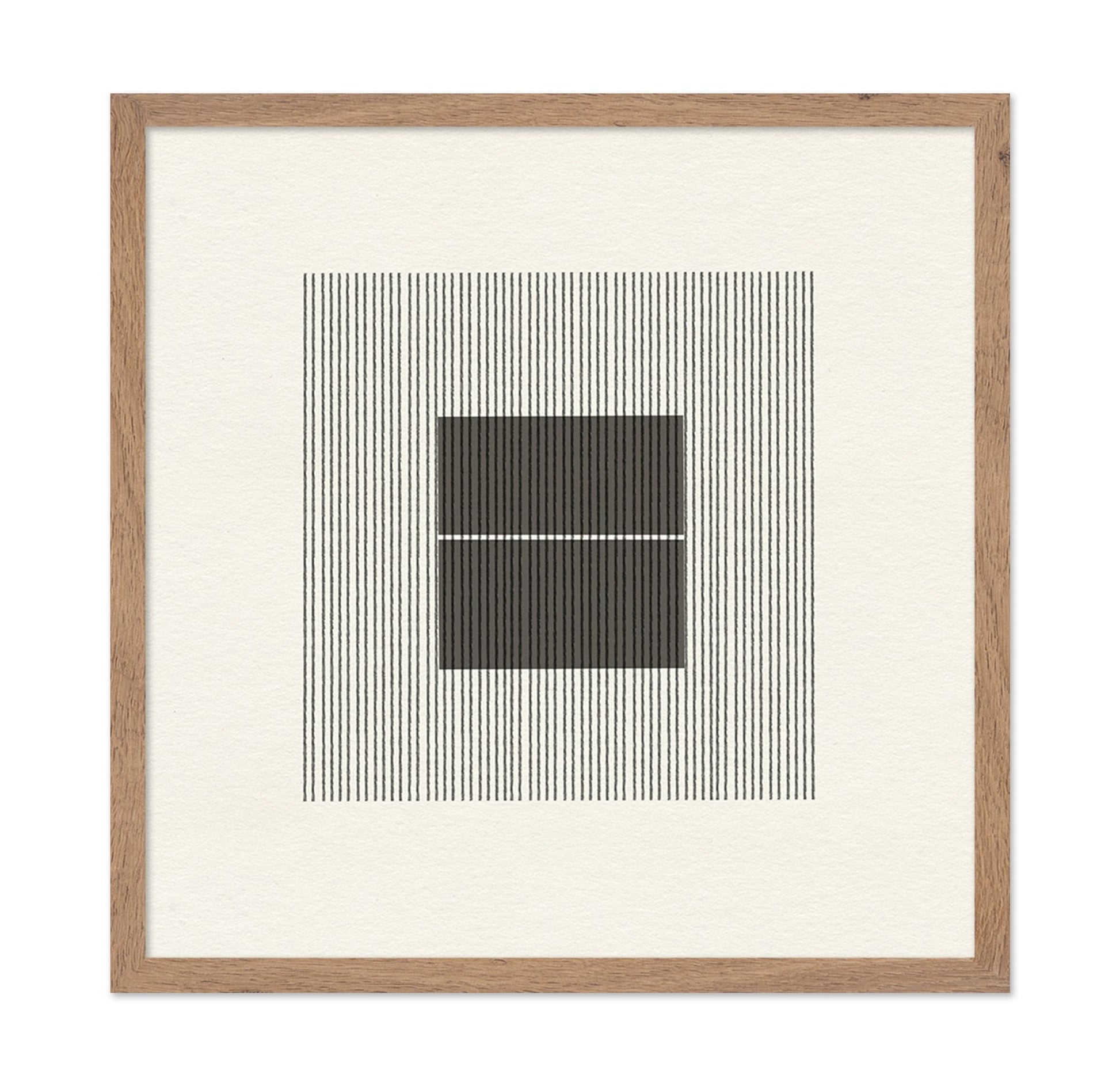 Striped Center Square