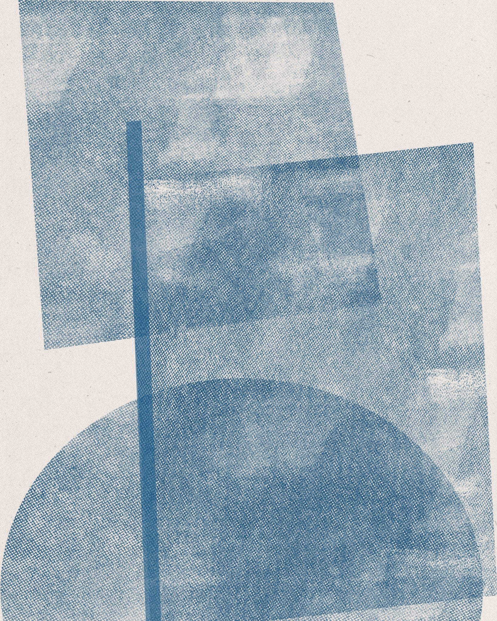 Blue Texture Layers
